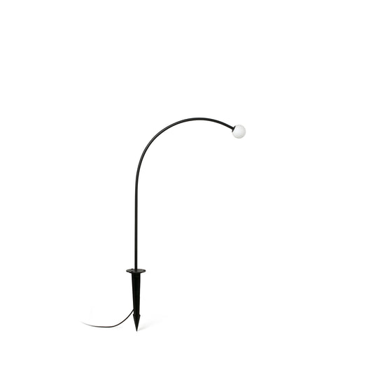CUCA 650 Estaca Jardín Negra Minimalista FARO - LuzGuru 75561
