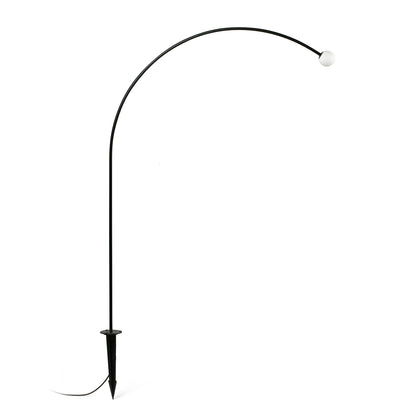 Estaca Jardín Minimalista Negra FARO CUCA 75566