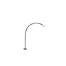 Baliza CUCA 650 Negra Exterior Minimalista FARO 75567 para jardín