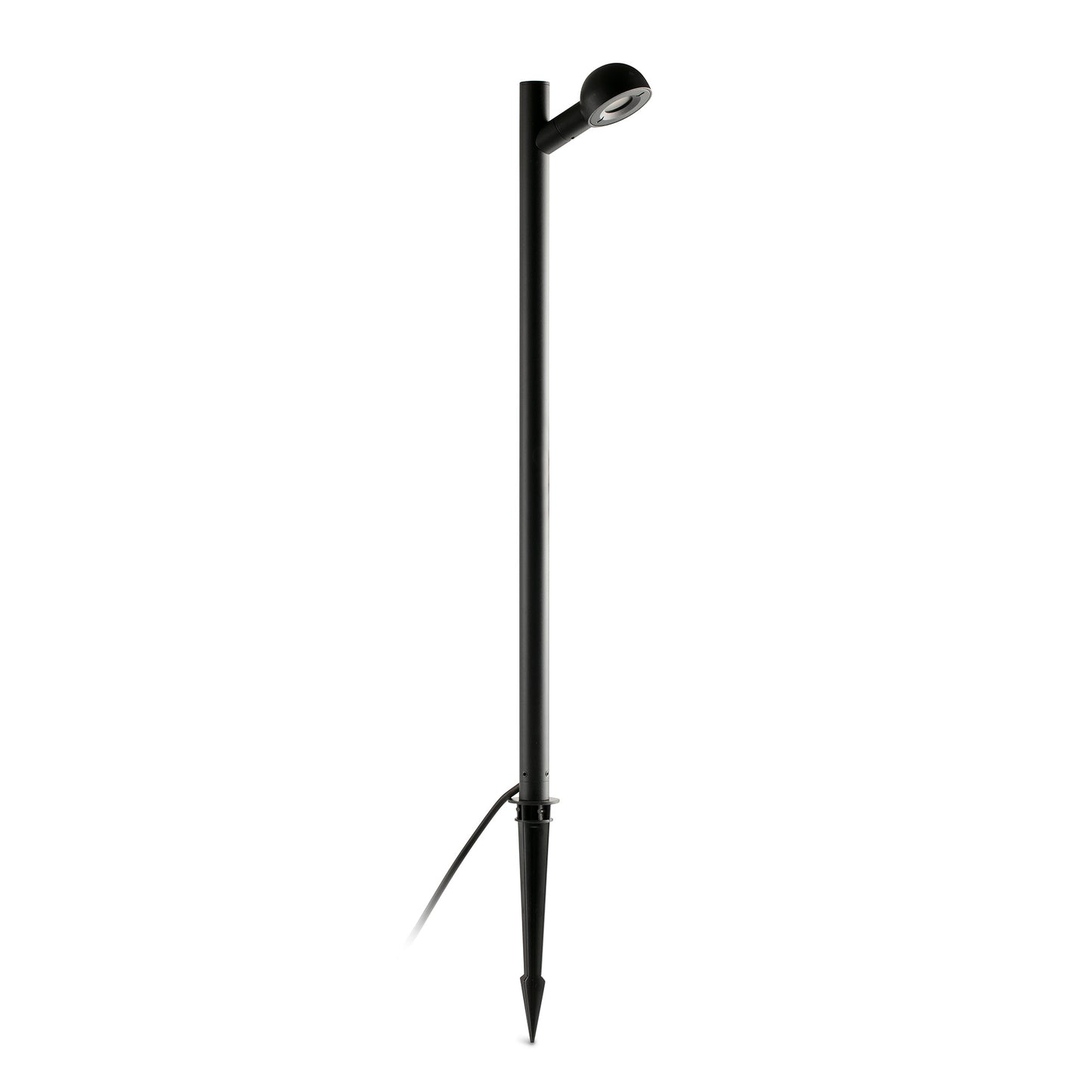 Estaca Jardín Orientable BROT Negra FARO 75571 para exterior