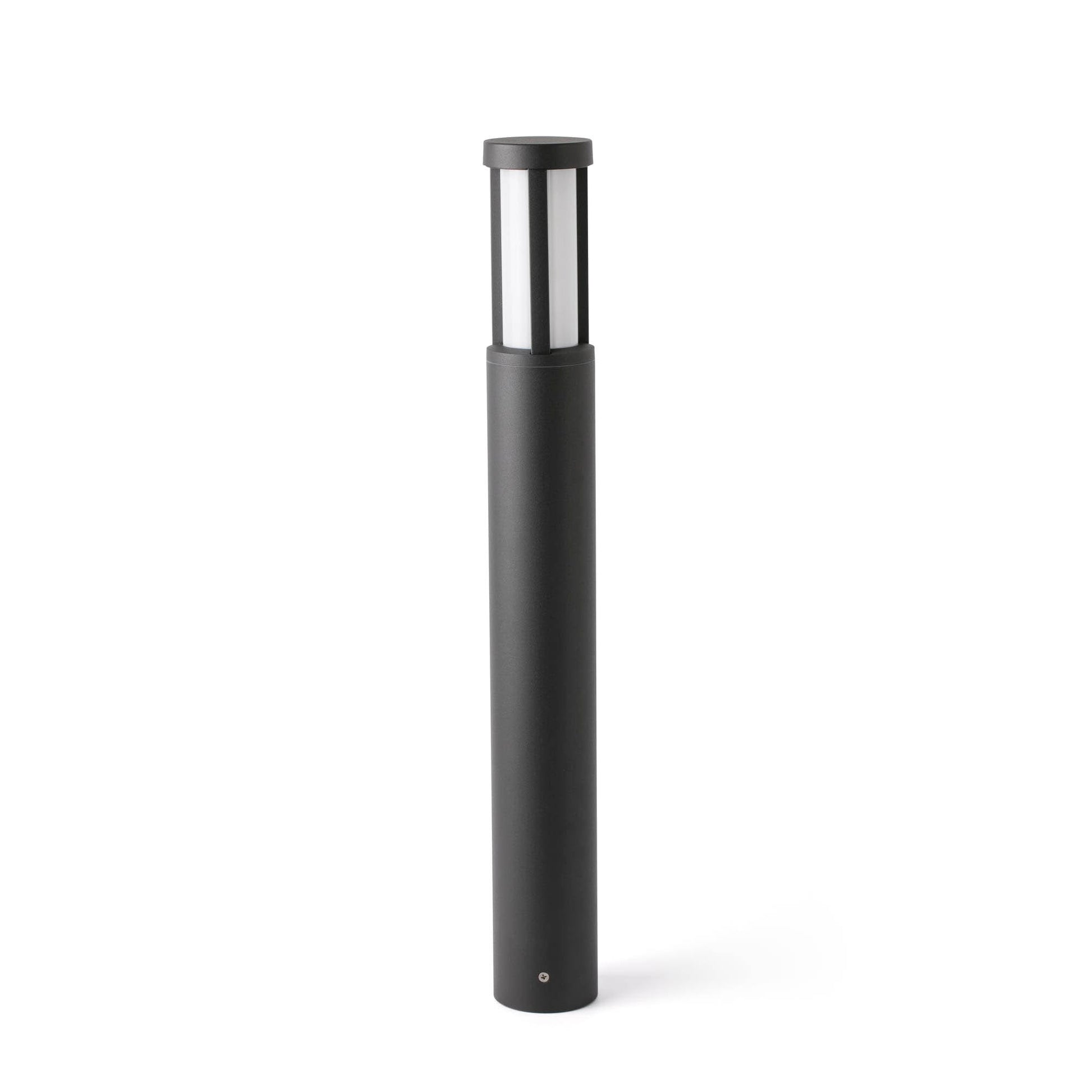Baliza Exterior LED LOGAR Gris Oscuro 75605 FARO para jardín