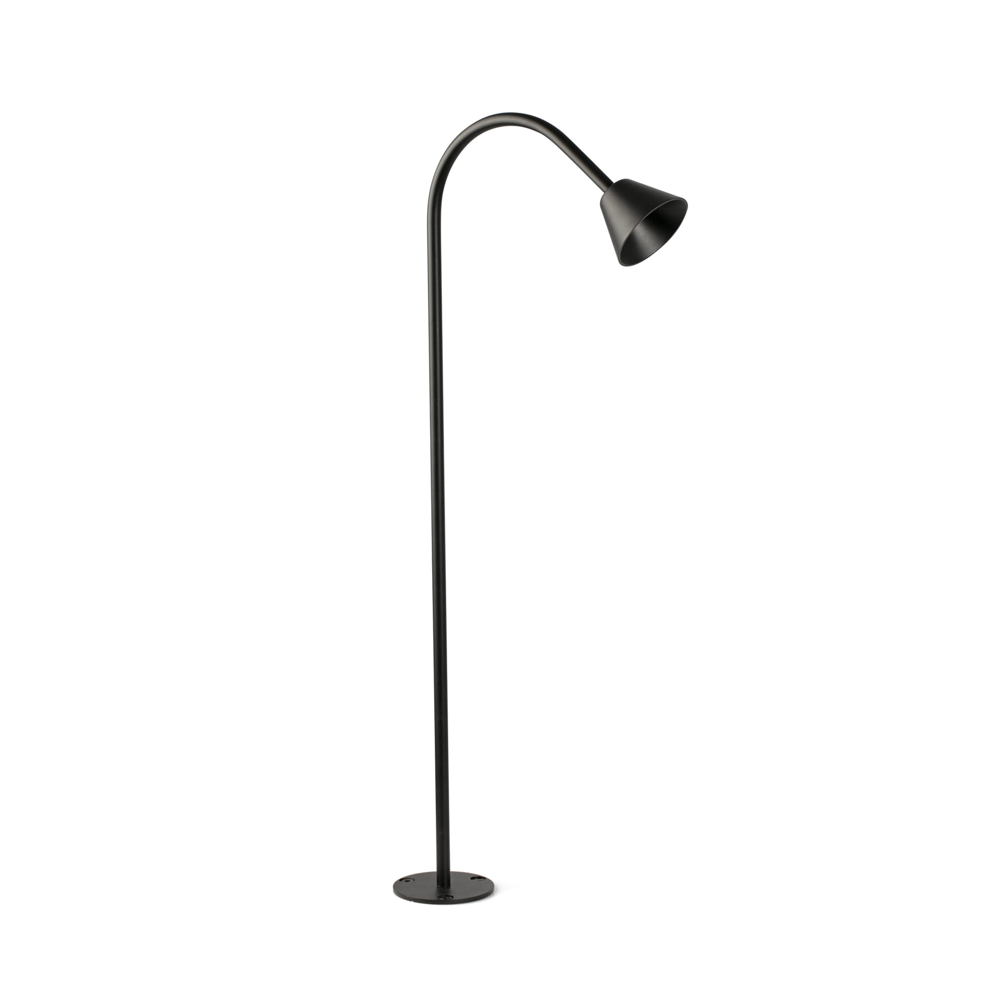 LILY 650 Baliza Negra Faro Lab para jardín, referencia 75621-3