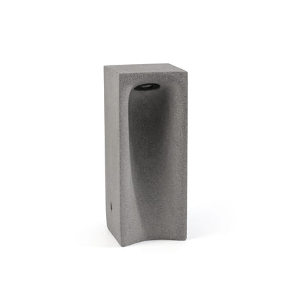 GROT Baliza Cemento Gris para Exterior FARO 75631 en LuzGuru