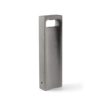 Baliza GLINT 700 Gris Luz Cálida para Jardín FARO 75638