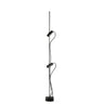 Baliza LED para senderos CLAP Negra Faro 75705-233, iluminación exterior moderna