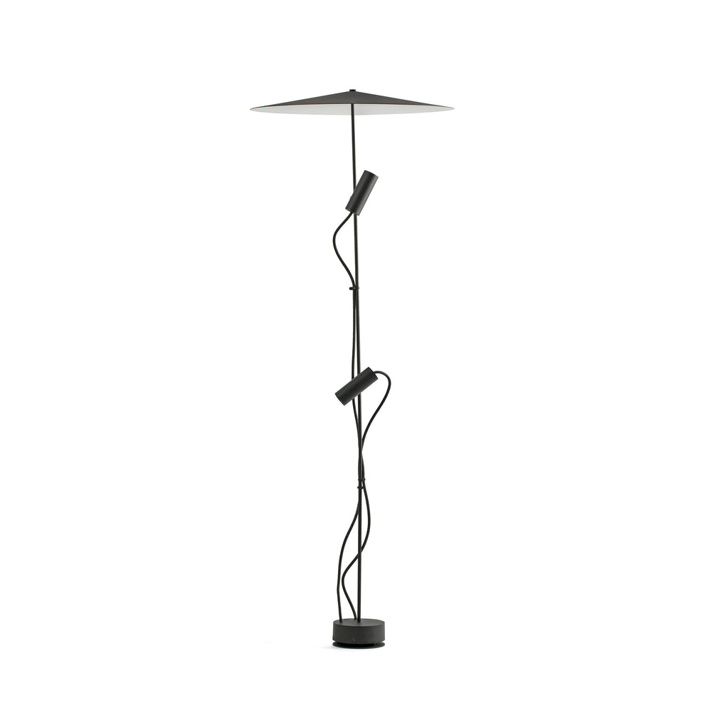 Baliza de Exterior CLAP 1266 con Pantalla Negra 2x6W 3000K Faro