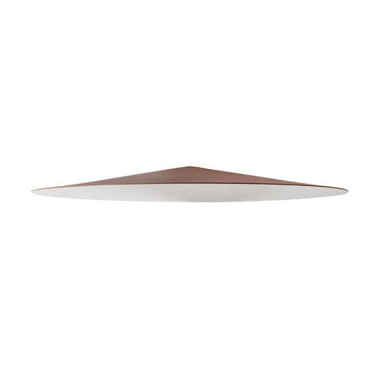 Pantalla Accesorio CLAP L Ø400 mm Marrón Óxido Aluminio FARO - vista principal | FARO