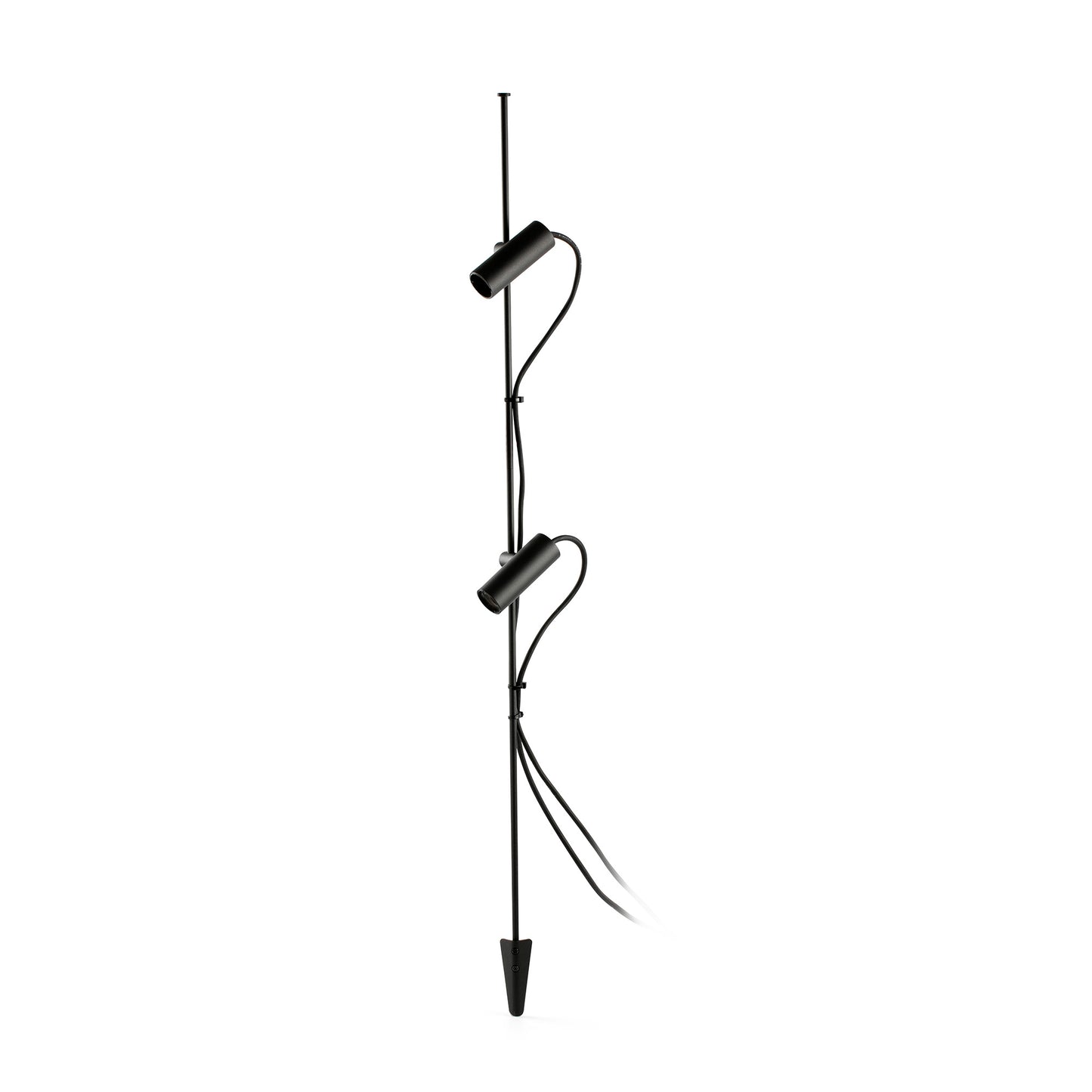 CLAP Estaca Jardín Foco LED Negro Faro 75709-233
