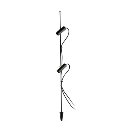 CLAP Estaca Jardín Foco LED Negro Faro 75709-233