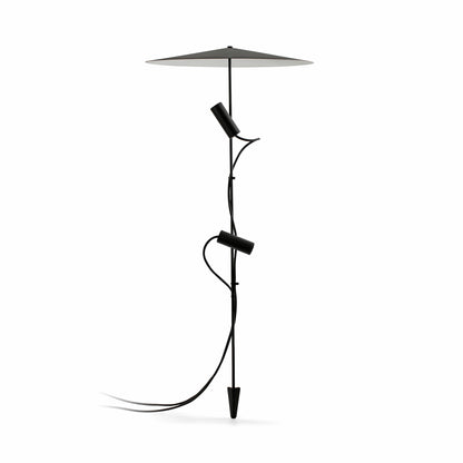 Clap Estaca LED Negra Orientable Faro para jardín, modelo 75709-233P