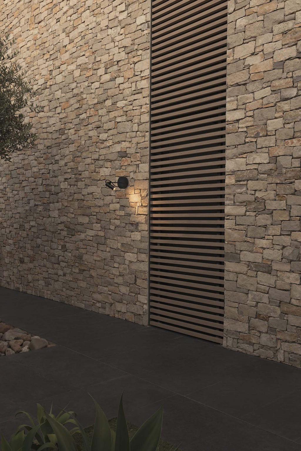 Proyector CLAP fabricado en Aluminio color Negro