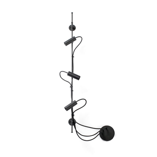 CLAP Aplique Plafón Exterior IP65 Negro Faro 75712-233