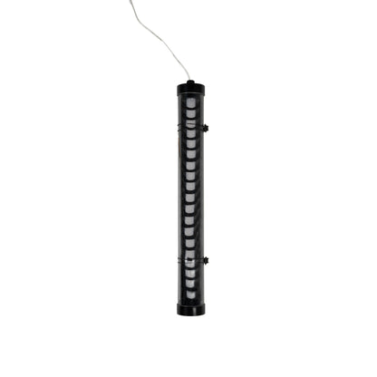 Scuba Louver Aplique de Pared Exterior Negro Faro 75756