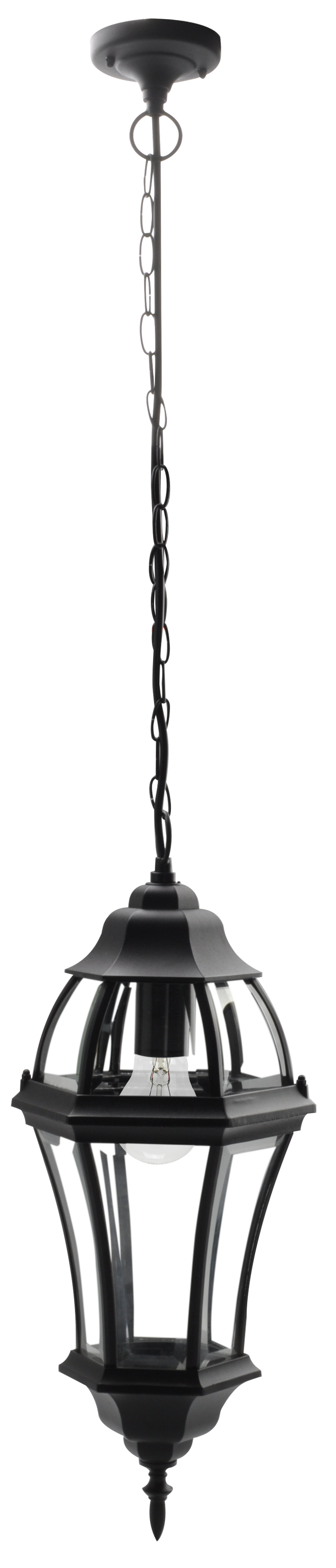 Colgante Becrux fabricado en Aluminio color Negro