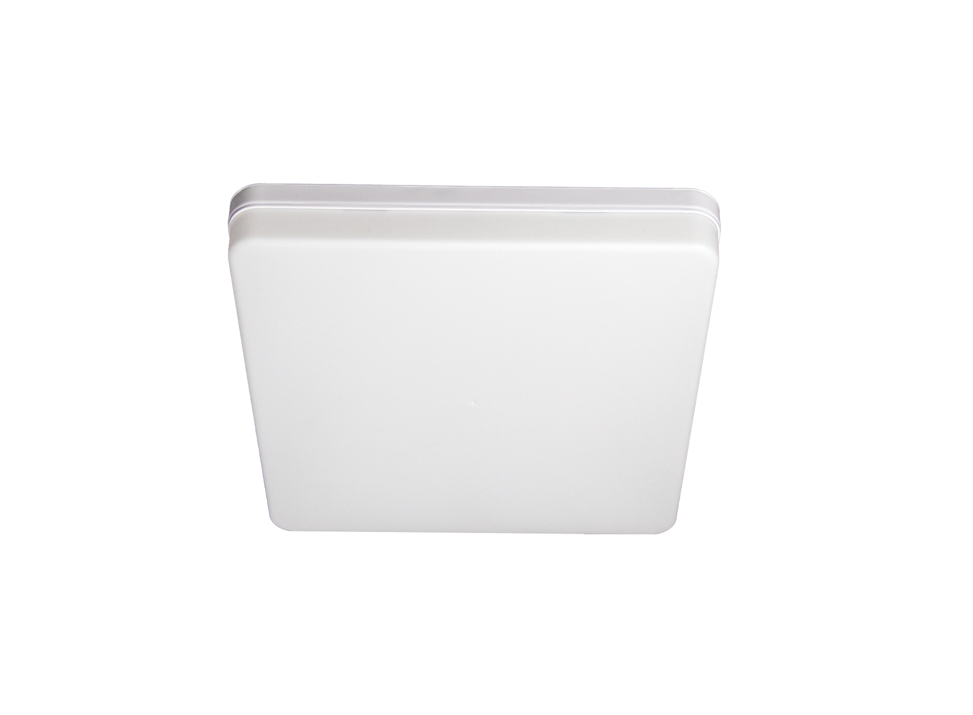 Luminaria LED blanca y minimalista ideal para cocinas y baños modernos