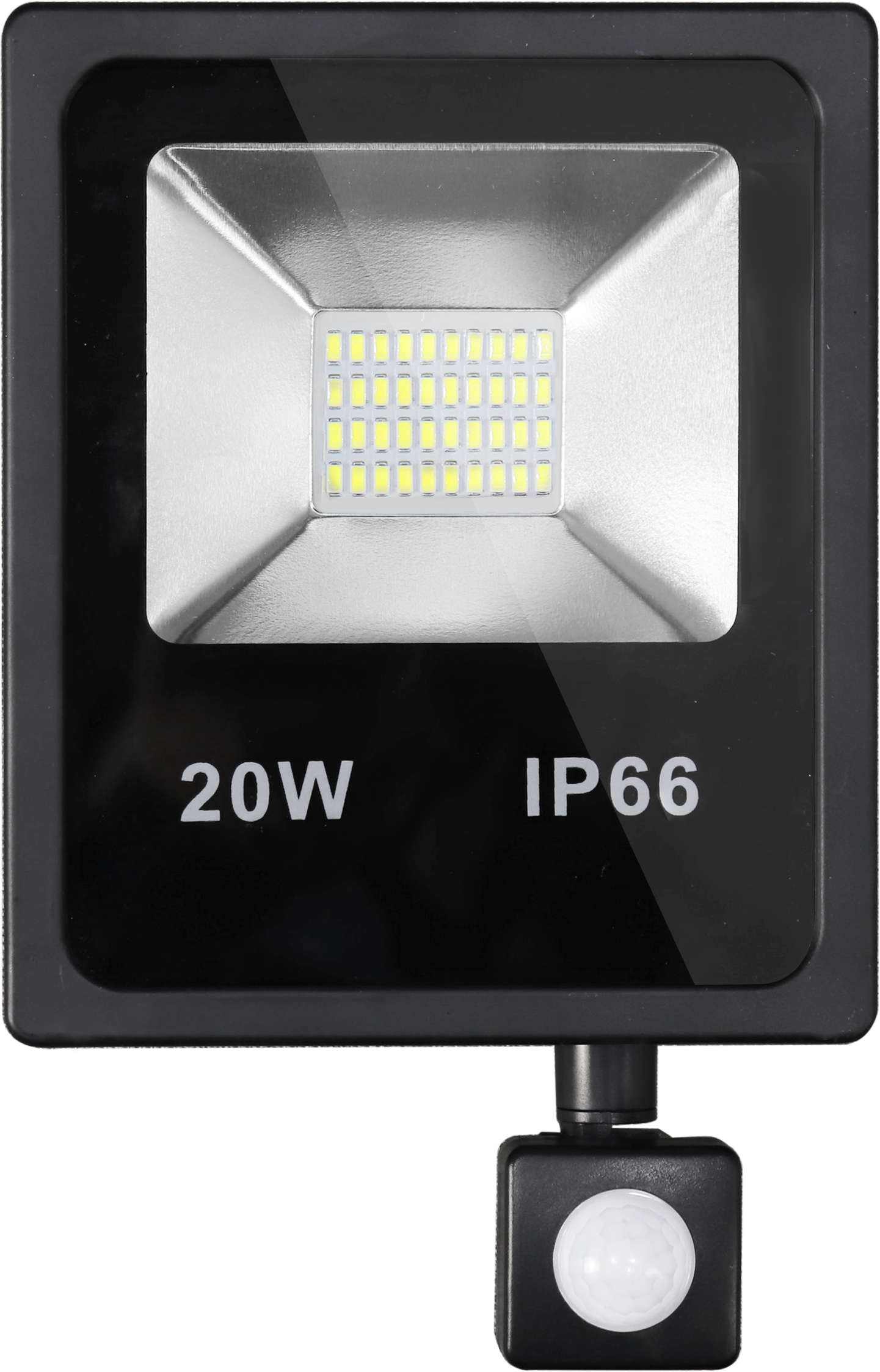 Foco solar moderno ideal para iluminar entradas y patios