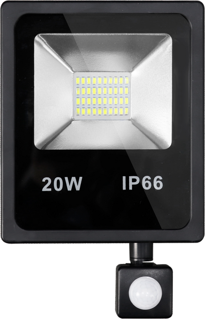 Foco solar moderno ideal para iluminar entradas y patios