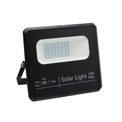 Lámpara solar exterior con mando a distancia ideal para balcones