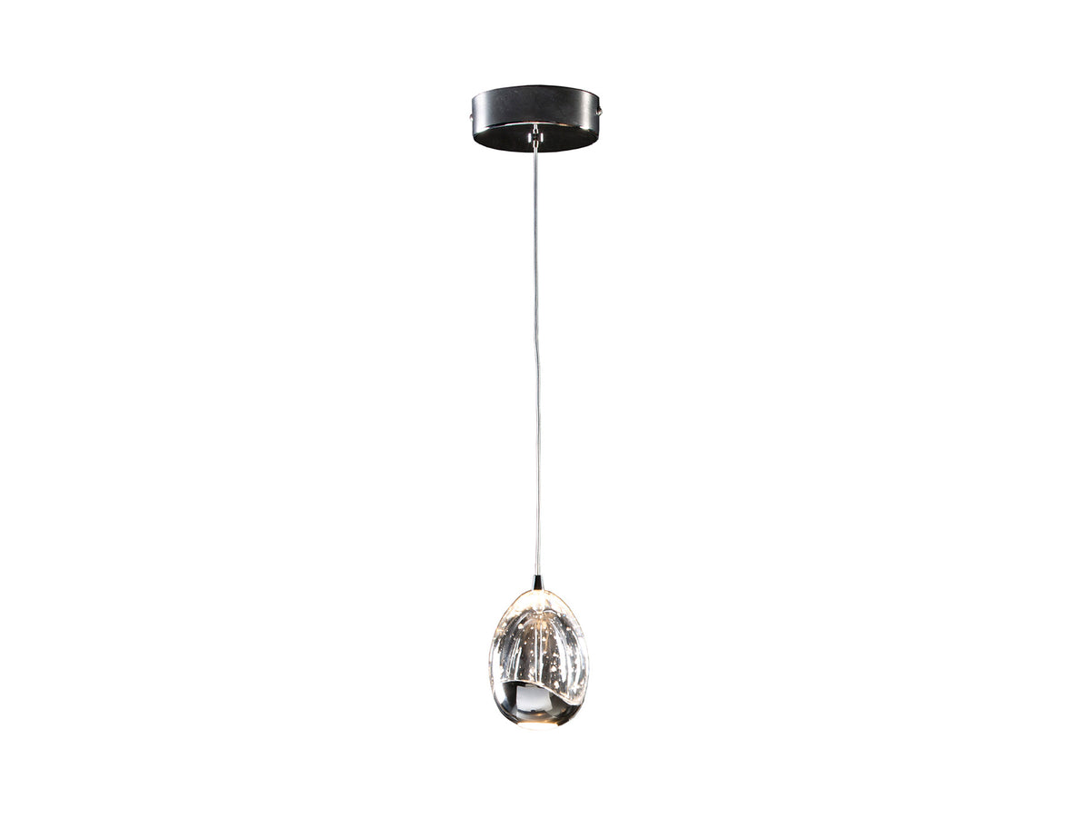 Lámpara Colgante Rocío 1 Luz LED 5W Schuller - Cromo | Schuller · Ref. 784326