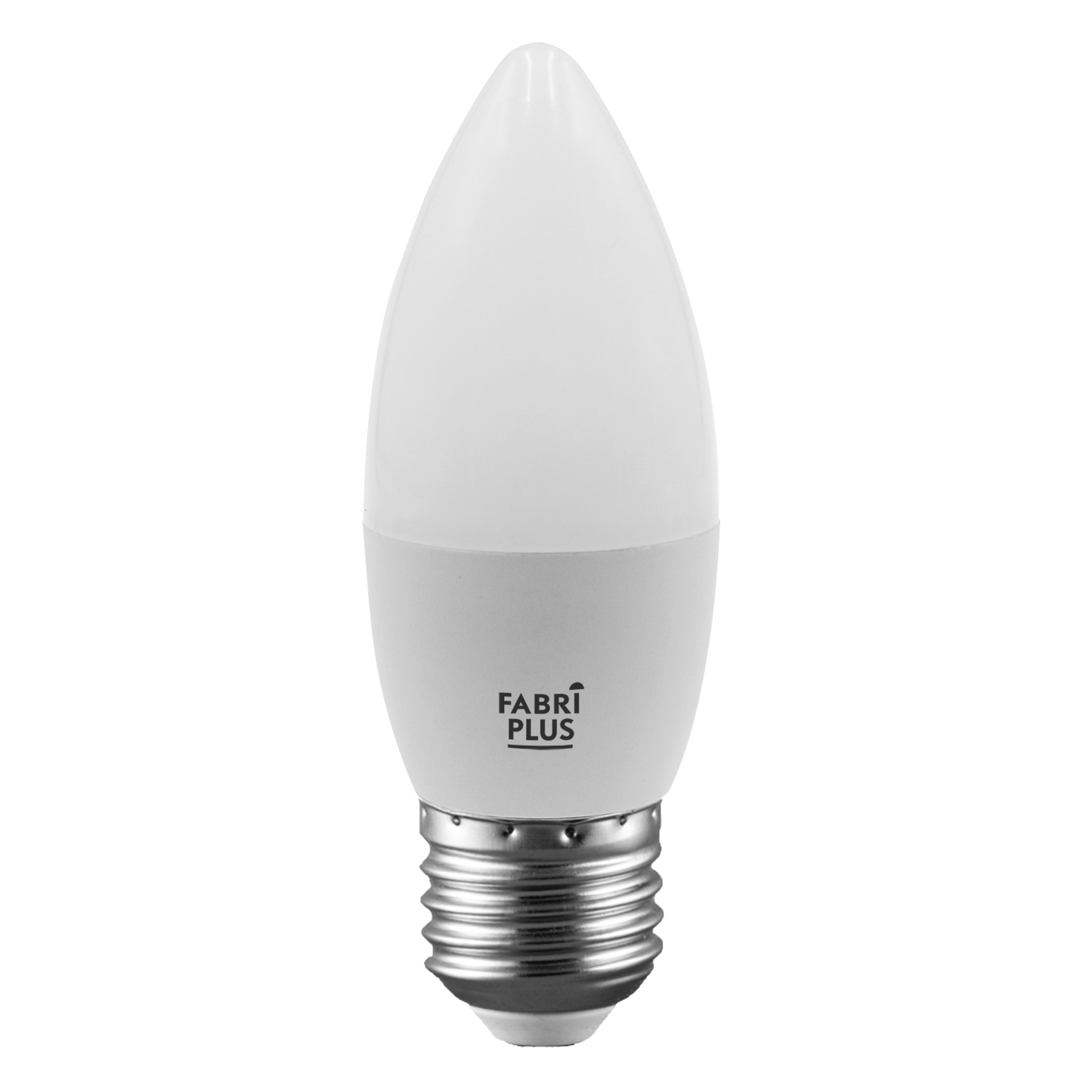 Bombilla Vela LED 7W 3000K Abrila E27 630lm - Vista frontal