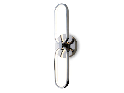 Aplique de Pared LED Colette 13W Cromo Schuller en ambiente decorado | Schuller