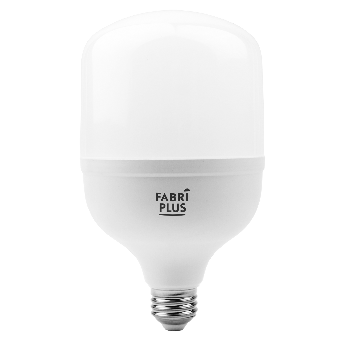 Bombilla LED alta potencia 50W 6000K Fabriplus E27, vista frontal