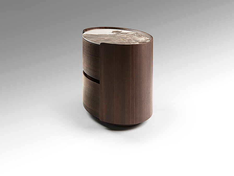 Mesita de Noche Enoc Roble Oscuro - Schuller - 411639 - Vista 5