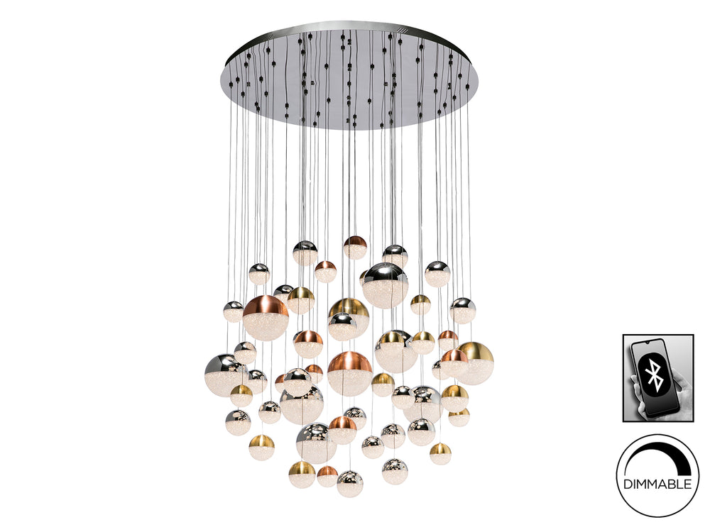 Lámpara Colgante LED Sphere Ø140 cm Dimable 55 Luces Schuller