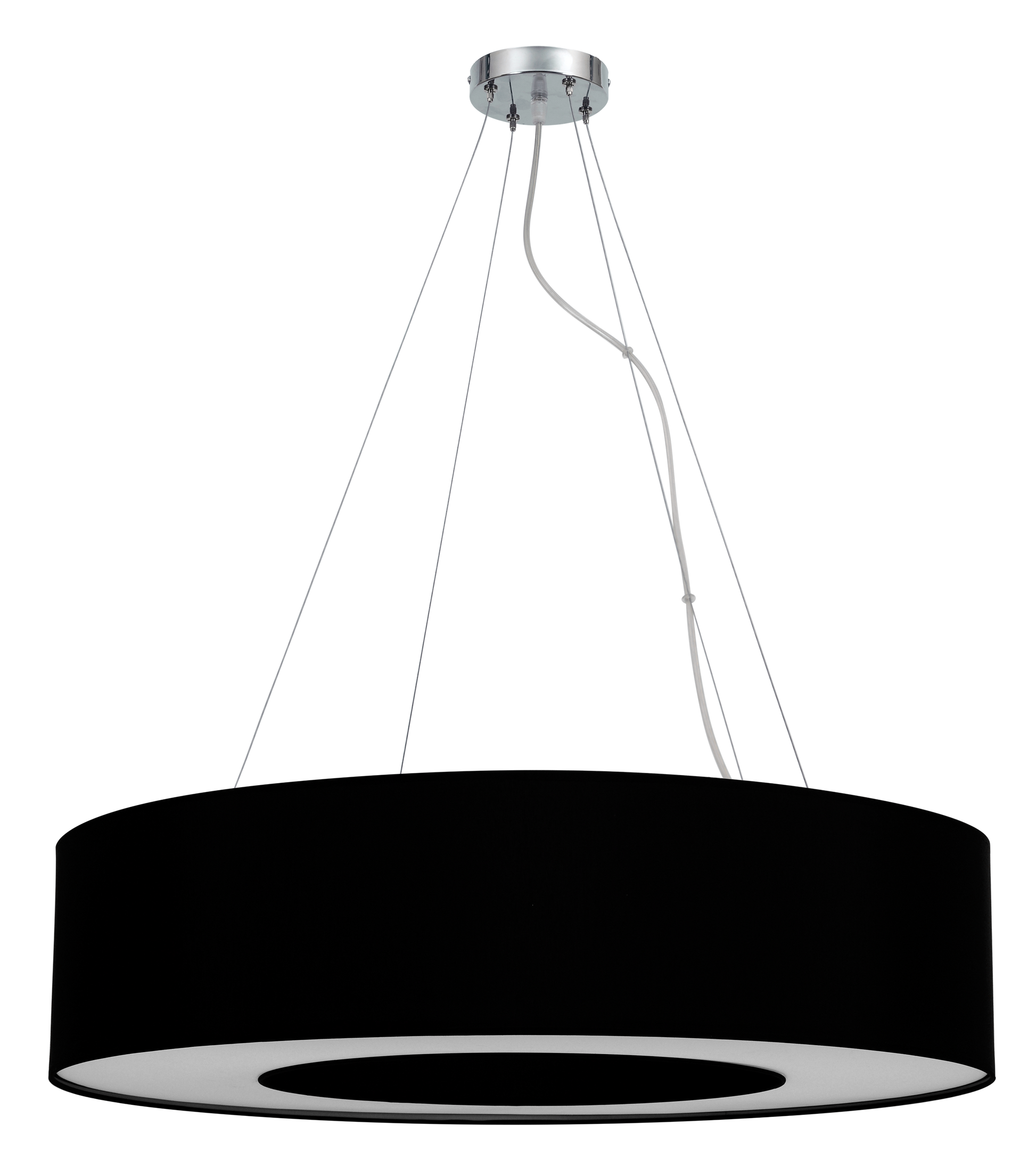 Colgante techo con iluminación difusa ideal para crear ambiente acogedor en el salón