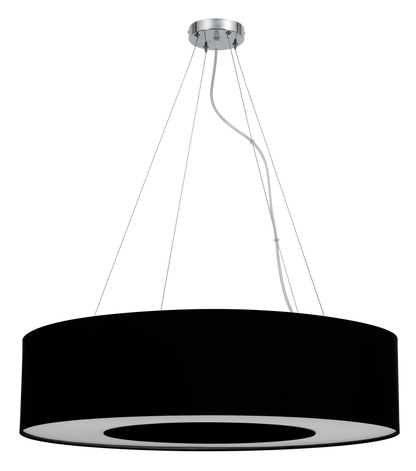 Colgante techo con iluminación difusa ideal para crear ambiente acogedor en el salón