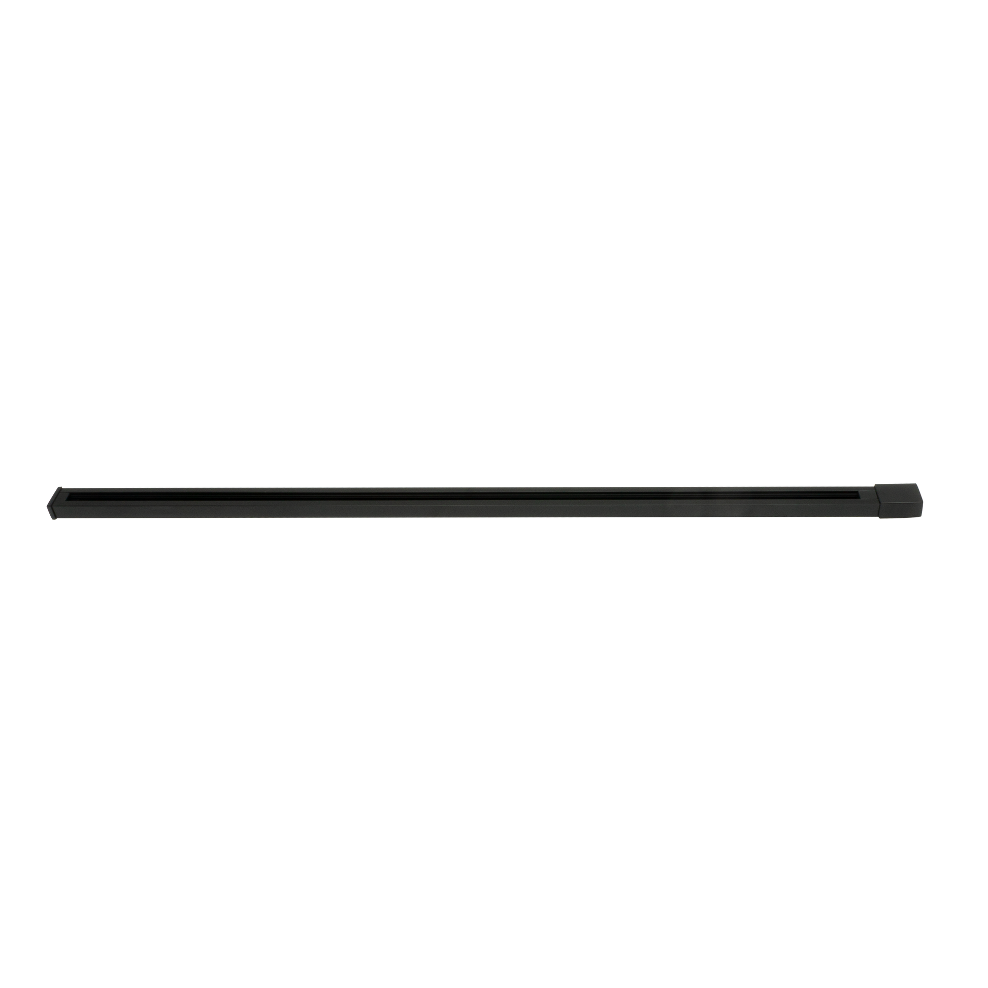 Elegante carril negro Pindal ideal para iluminación de interior