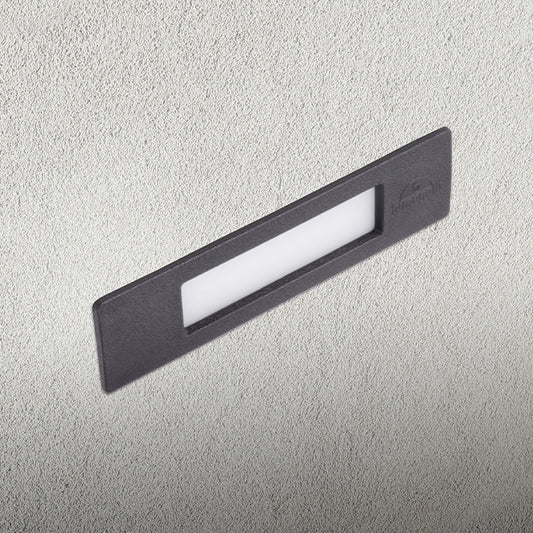 Aplique Empotrable Exterior NINA 7,5W CCT Negro Fumagalli Interlusa - imagen 2 | Interlusa
