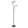 Lámpara de pie LED GENOVA BELAIR 8001 BK con lector orientable