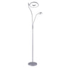 Lámpara de pie LED GENOVA BELAIR con brazo de lectura, modelo 8001 SL