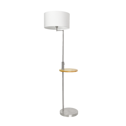 Lámpara de pie con puerto USB, perfecta para dormitorio