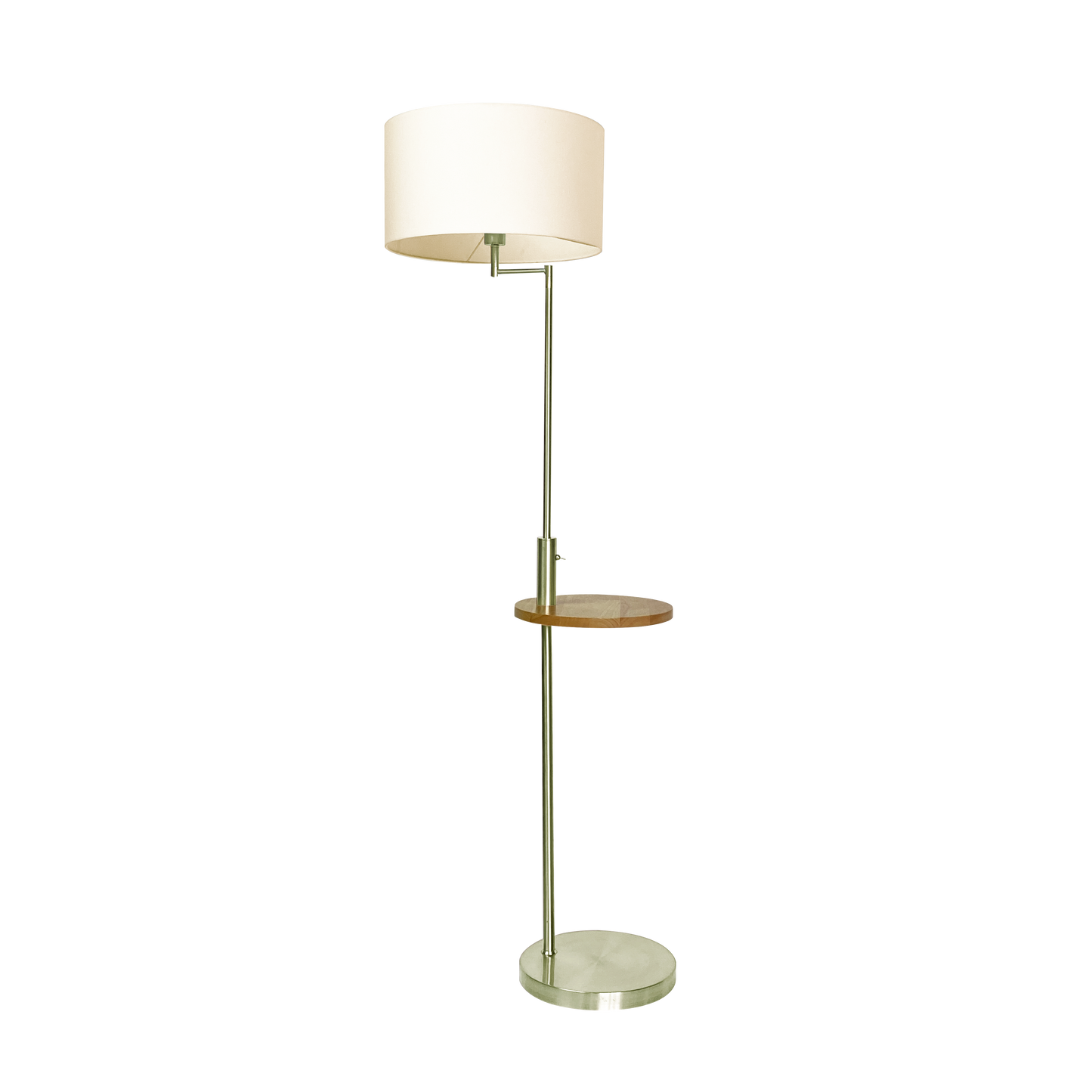 Lámpara de pie moderna con mesa, perfecta para lectura en interiores