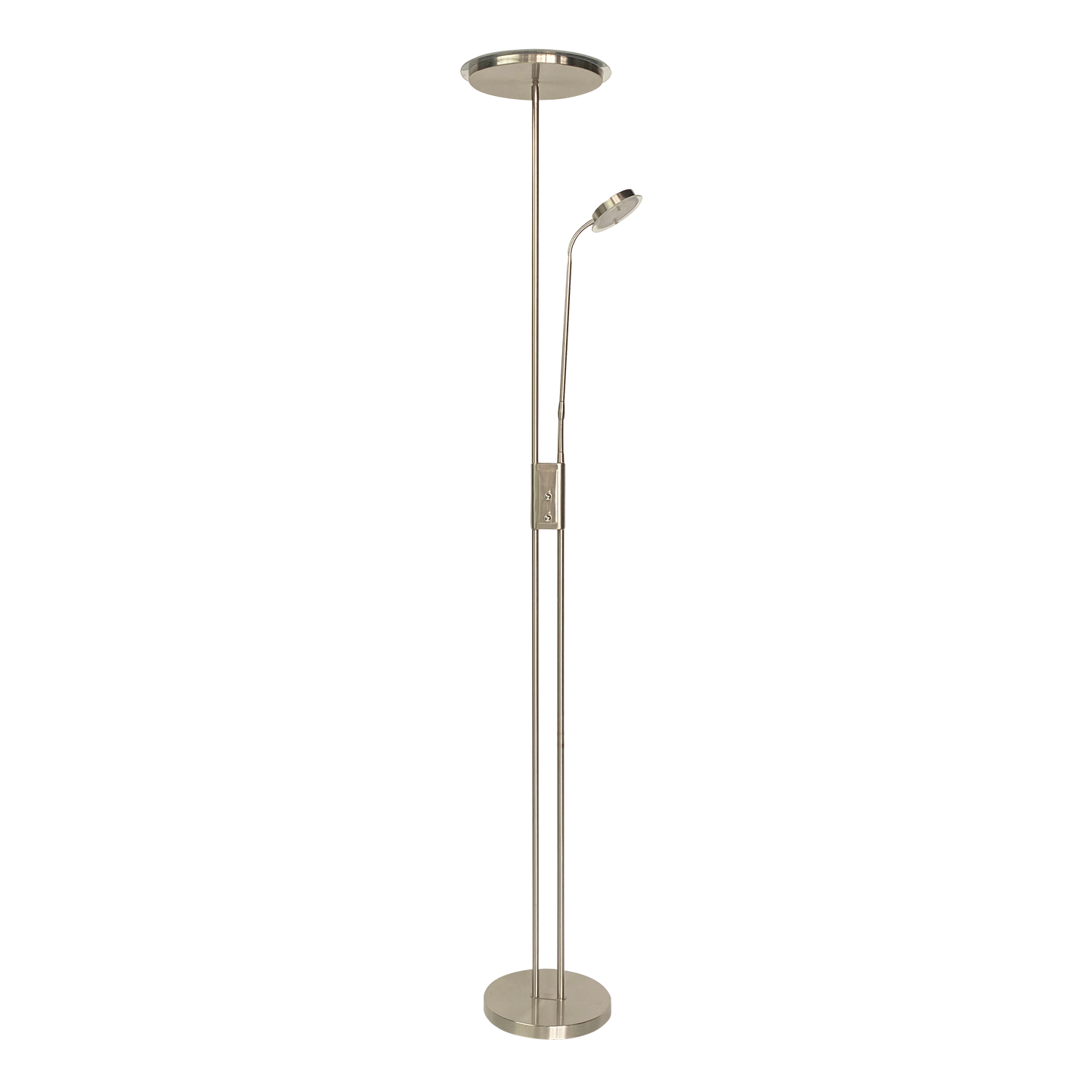 Lámpara de pie con tecnología LED integrada y regulable