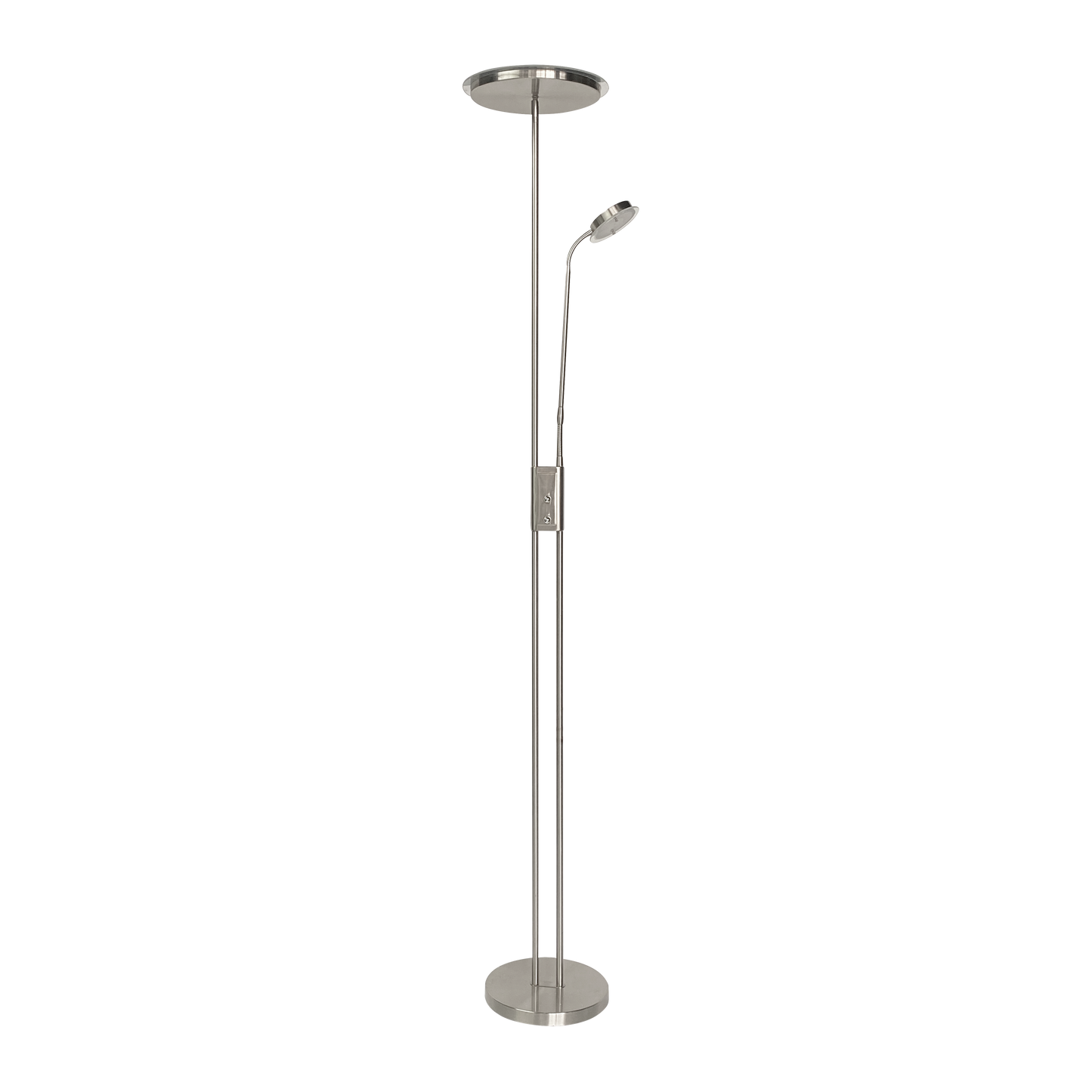 Lámpara de pie LED con luz regulable ideal para lectura en interiores