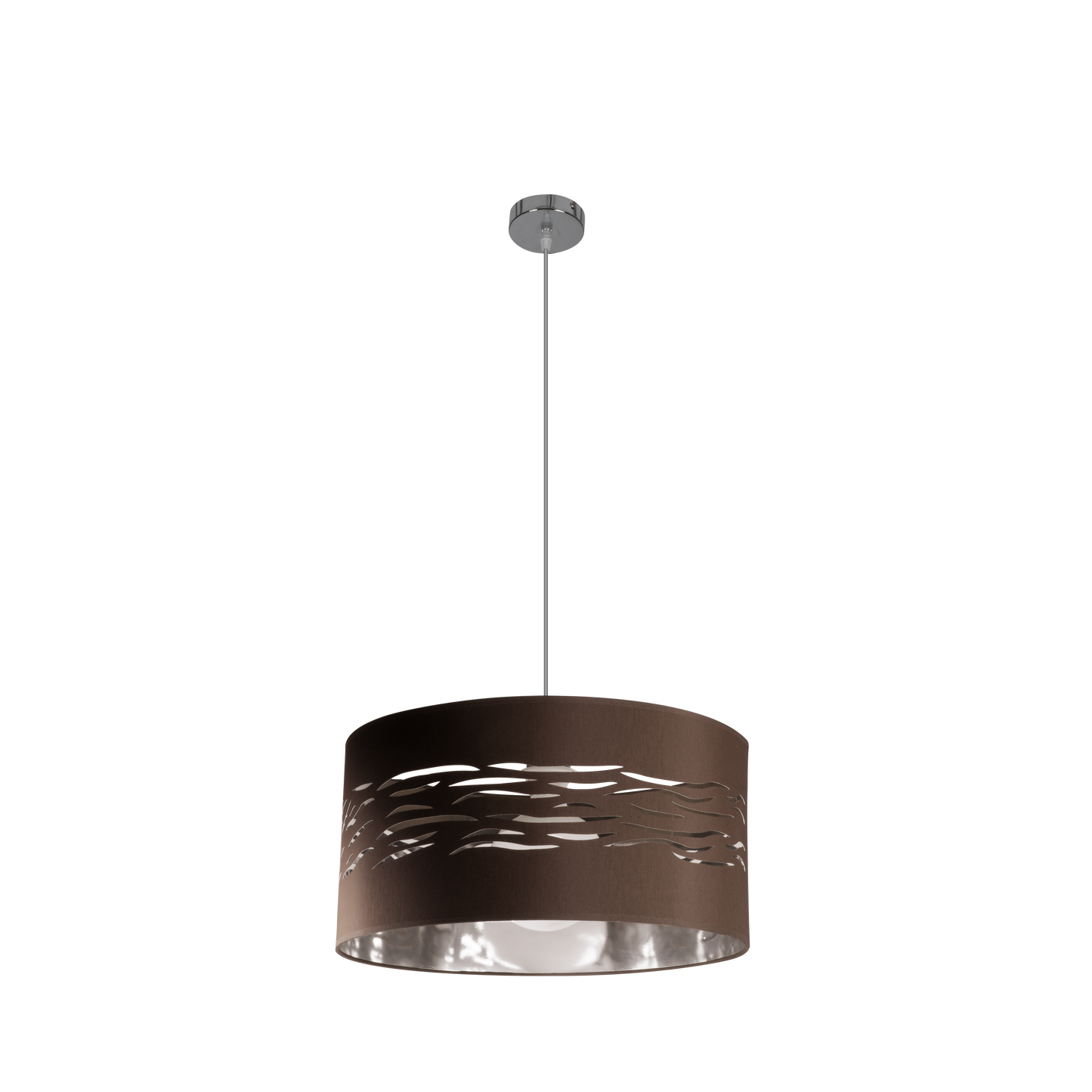 Colgante moderno con altura regulable entre 34cm y 104cm, ideal para personalizar tu espacio