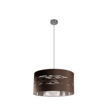 Colgante moderno con altura regulable entre 34cm y 104cm, ideal para personalizar tu espacio