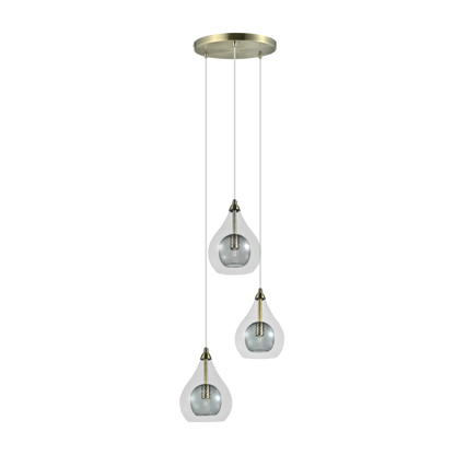 Lámpara colgante de diseño contemporáneo ideal para sala de estar