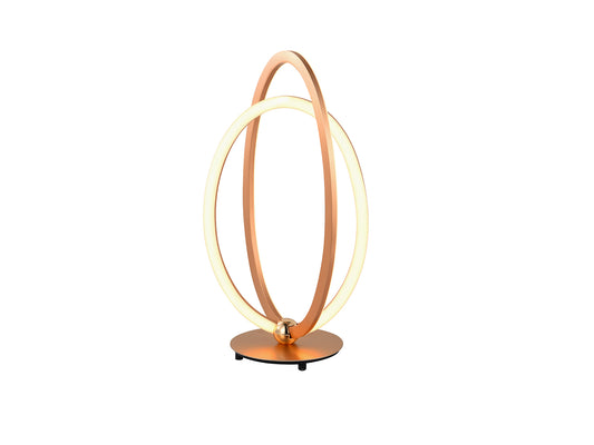 Lámpara de Sobremesa LED Ocellis 22W Oro Rosa Schuller - vista principal | Schuller