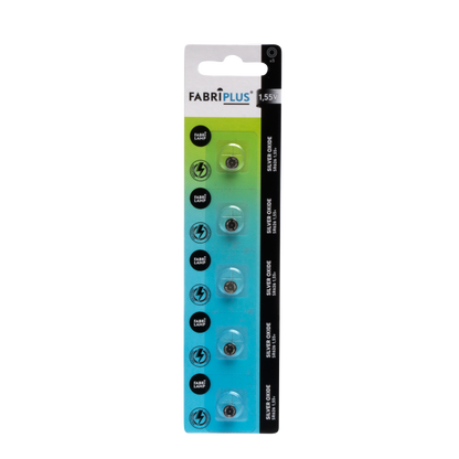 Pila de botón Fabriplus con voltaje estable de 1.55V para dispositivos electrónicos