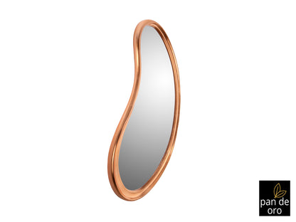 Espejo de Pie Brigitte 166 cm Oro Rosa Schuller en ambiente decorado | Schuller