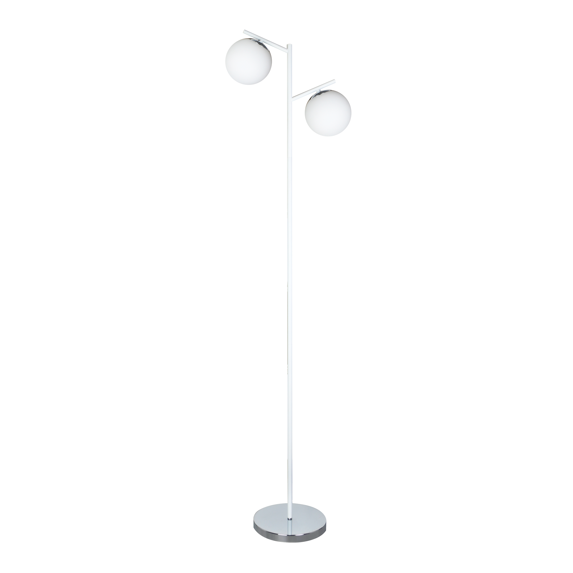 Lámpara de pie con luz difusa ideal para salón