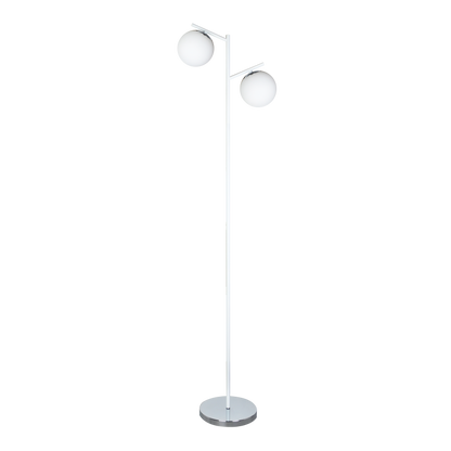 Lámpara de pie con luz difusa ideal para salón