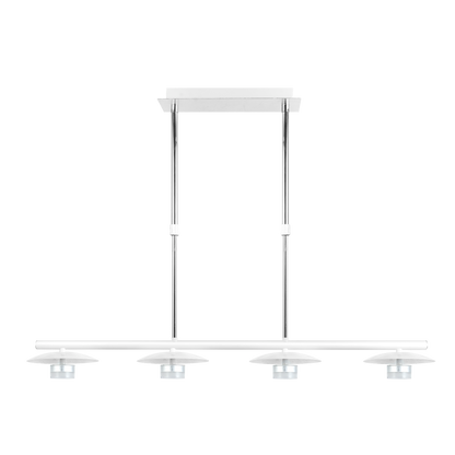 Lámpara de techo moderna con luz natural ideal para comedor
