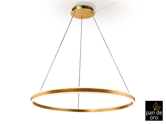 Lámpara Colgante LED Helia 100 cm Pan de Oro Schuller - vista principal | Schuller