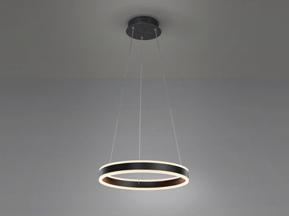 Lámpara de Techo LED Helia 50 cm Negro Mate 55W Schuller en ambiente decorado | Schuller