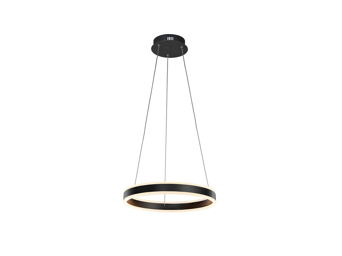 Lámpara de Techo LED Helia 50 cm Negro Mate 55W Schuller - vista principal | Schuller